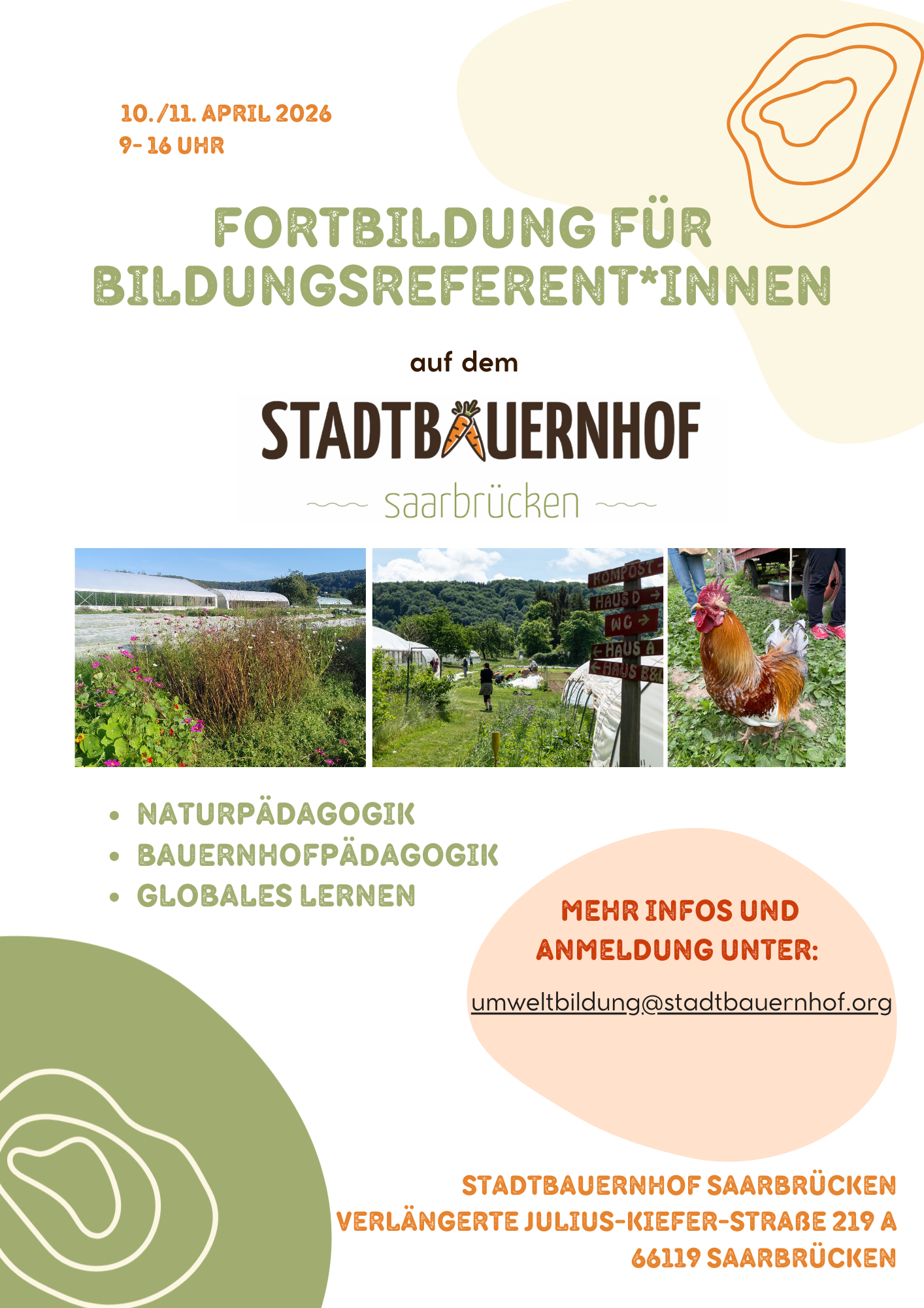 Honorarkräfte gesucht – werde Bildungsreferent*in für den Stadtbauernhof