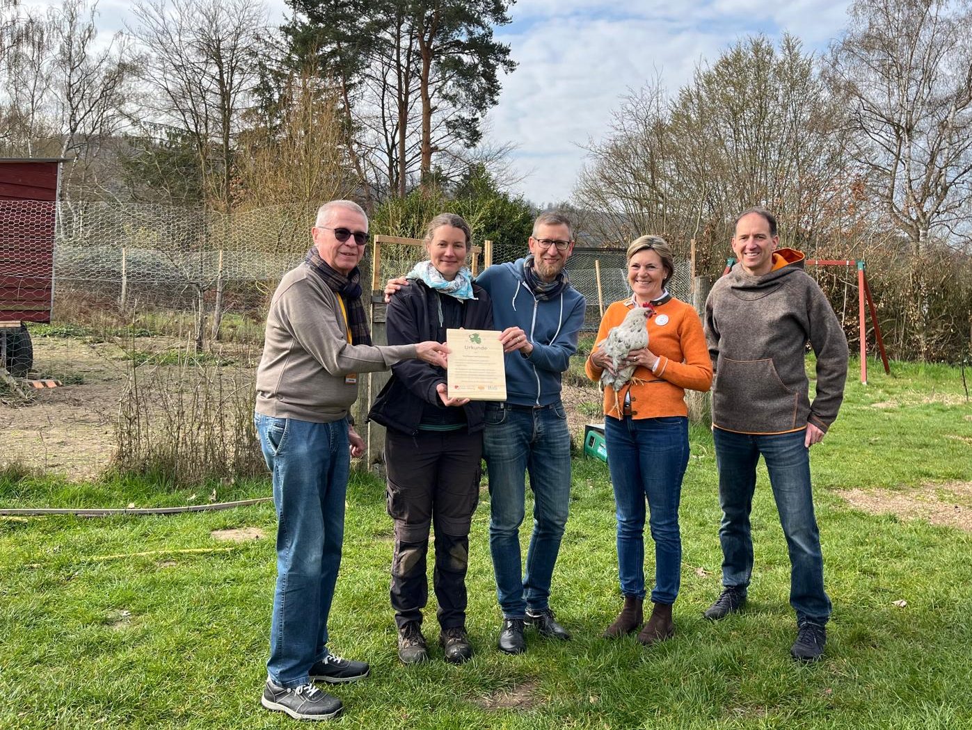 Preisverleihung im Wettbewerb „Natürlicher Klimaschutz“